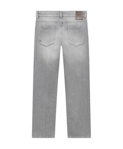 Straight Wide Fit jongens jeans grijs