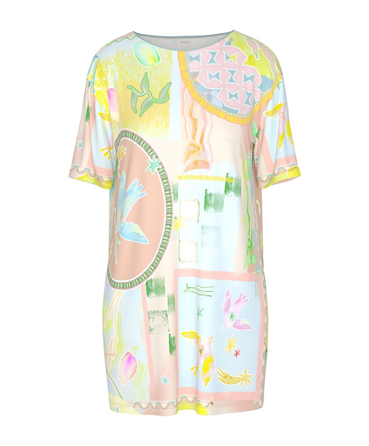 Dames nachthemd multicolor