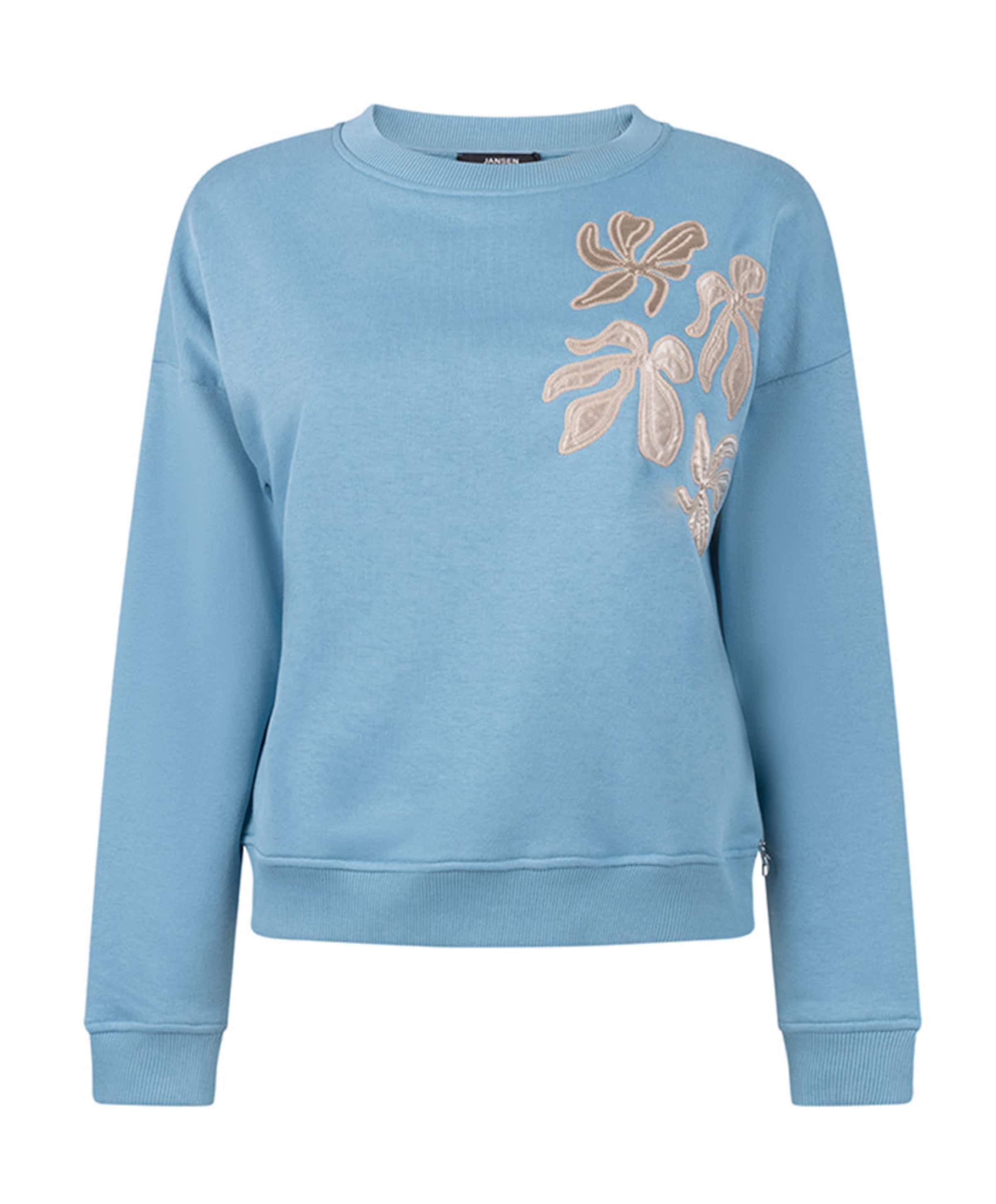 Dames sweater blauw