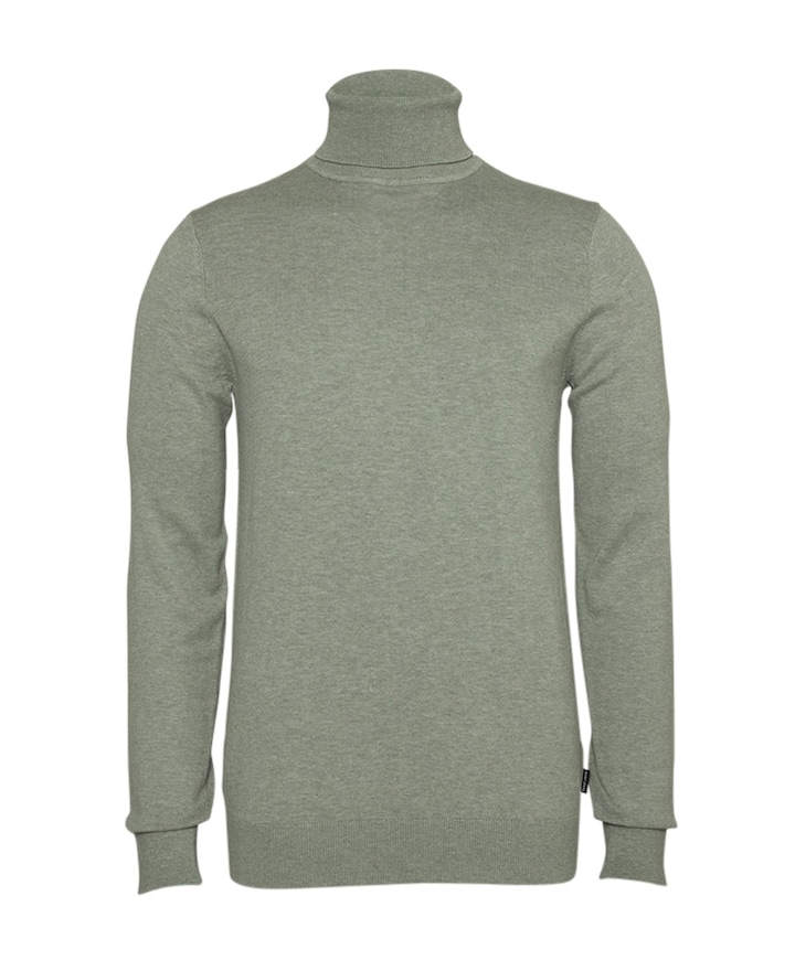 Heren coltrui groen