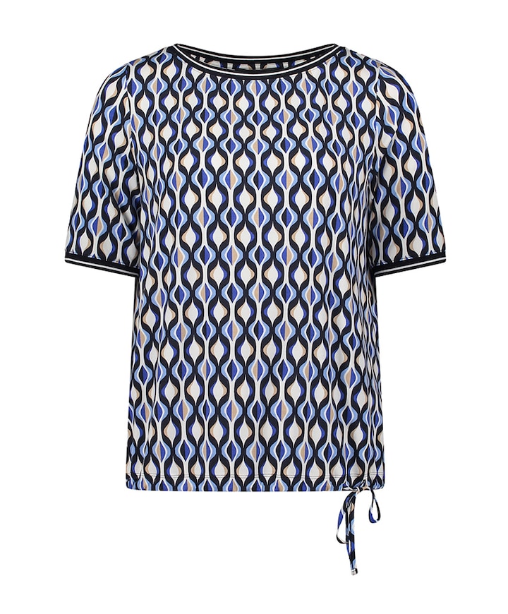 Dames t-shirt blauw