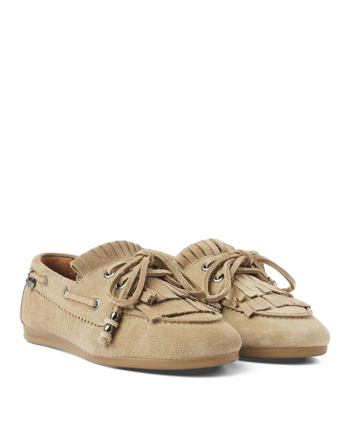 Dames mocassins June Loua beige