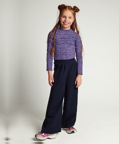 Little pantalon meisjes pantalon blauw