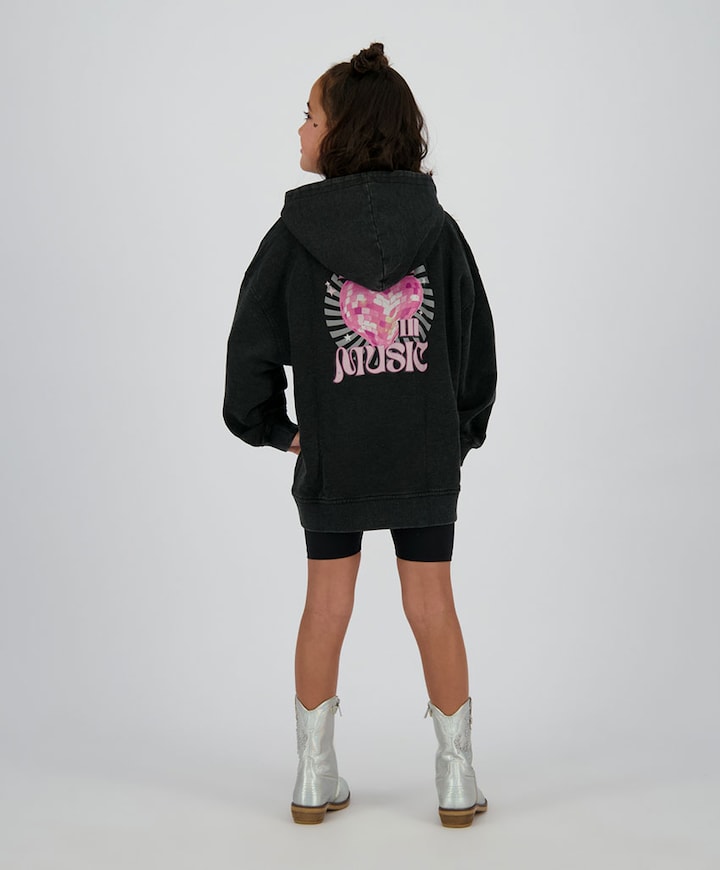 Hoodie zwart