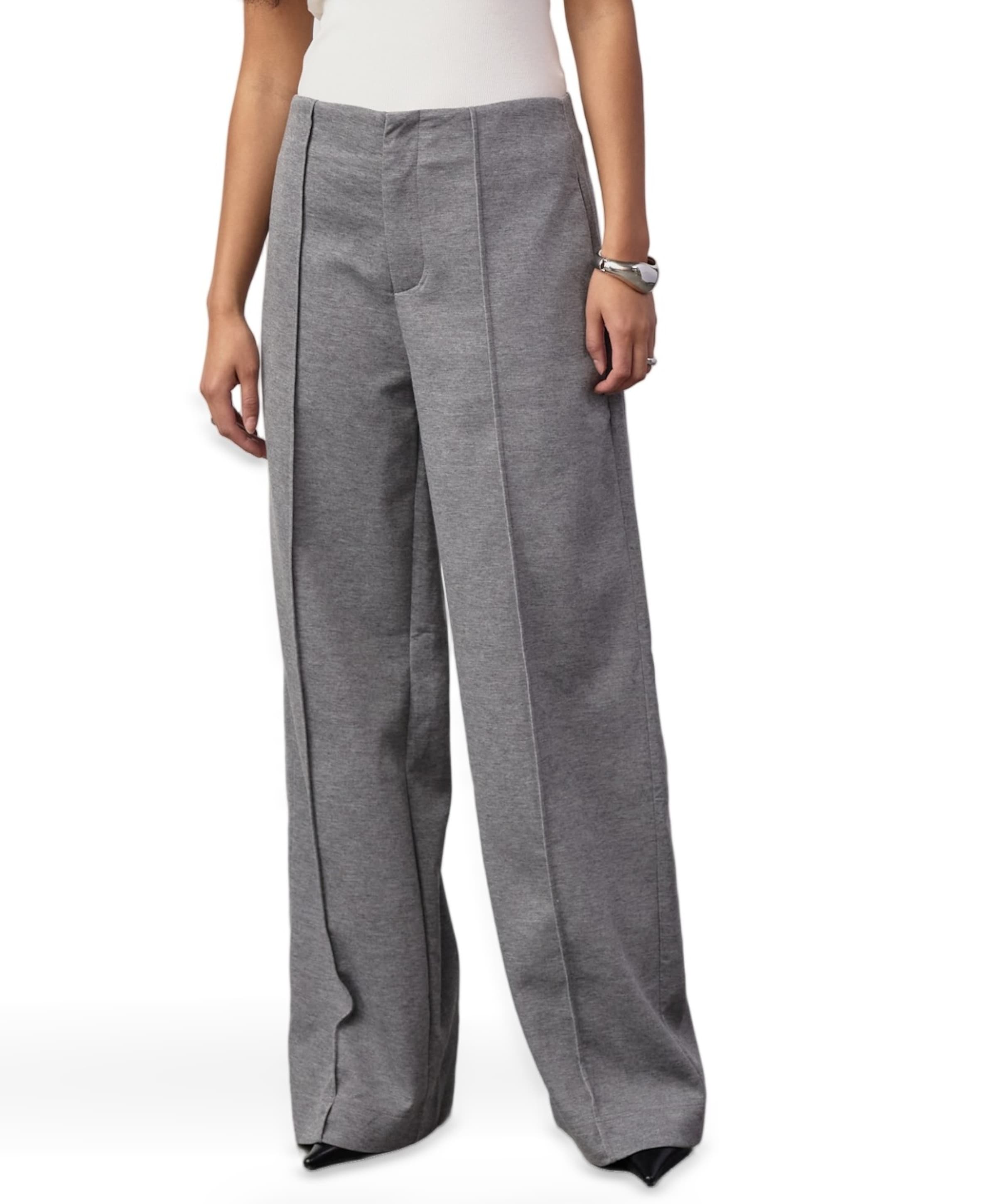 LanceCC Crease dames broek grijs