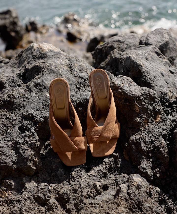 Midnight dames sandalets bruin