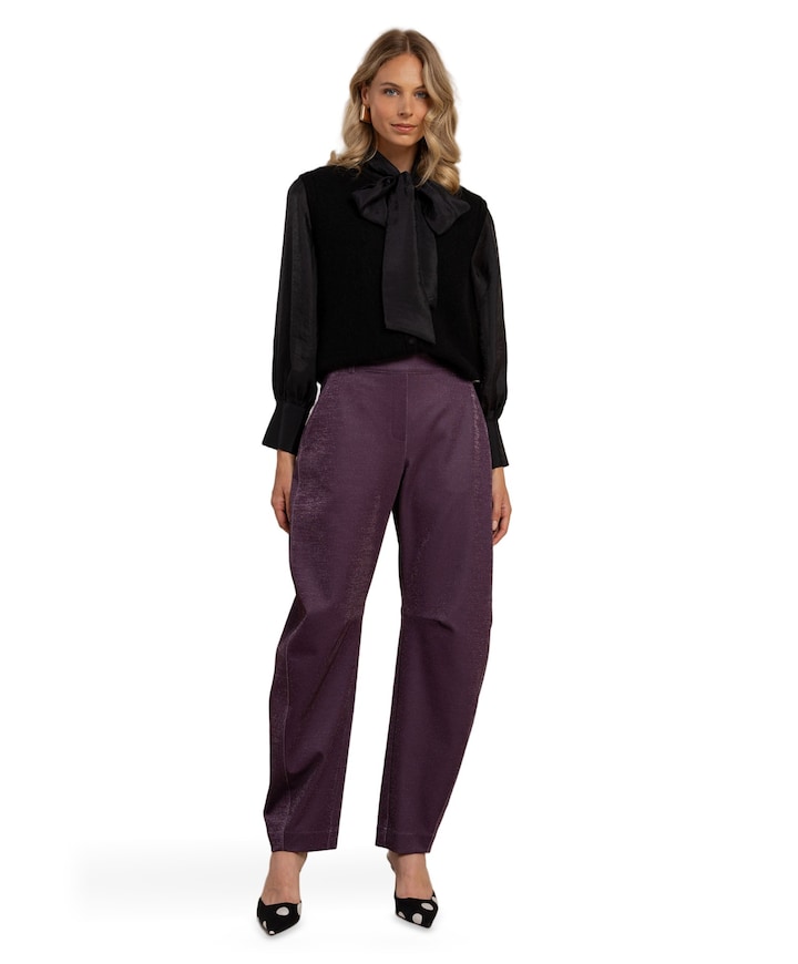 Marlies dames broek zwart