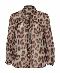 blouse bruin