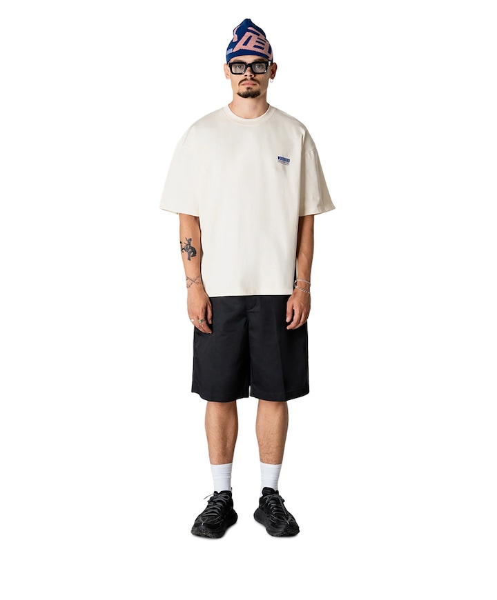 Heren T-shirt ecru