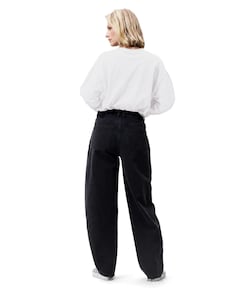 Super barrel fit jeans dames jeans zwart