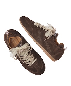 June Haylee dames sneakers bruin