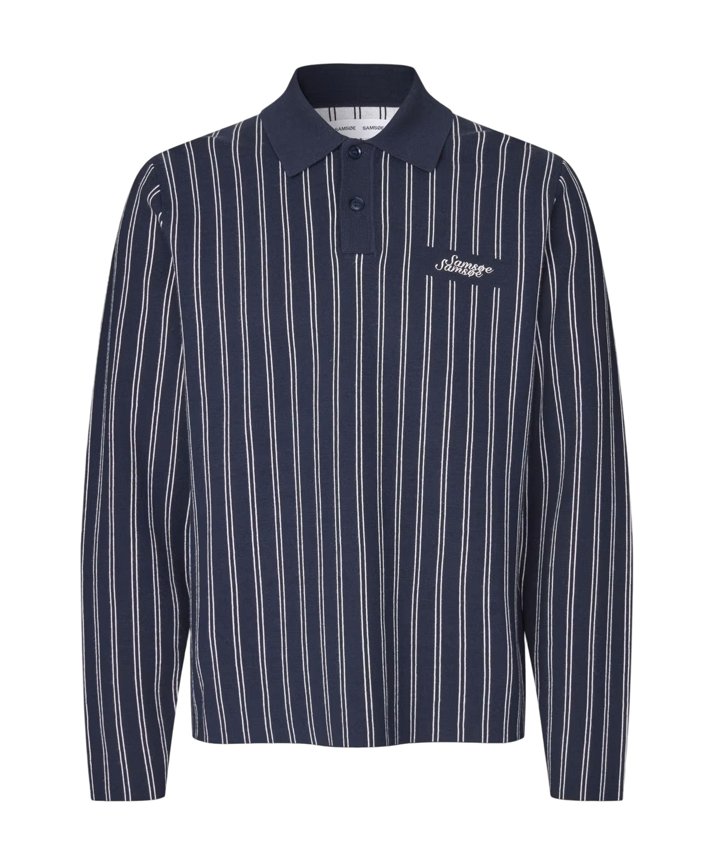 Heren polo blauw
