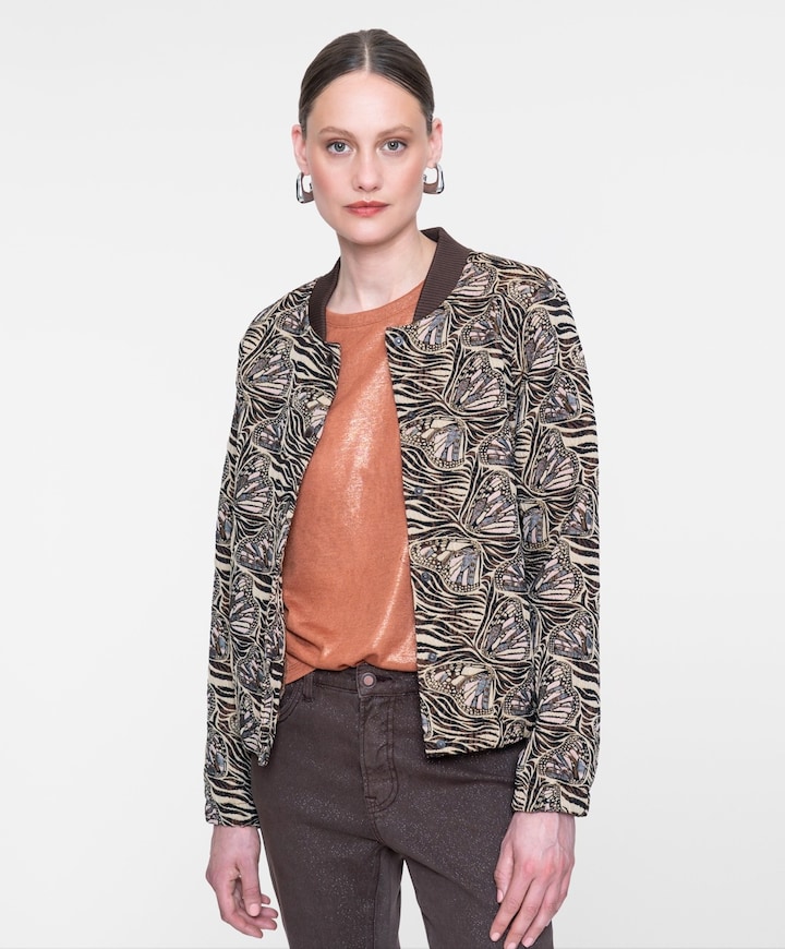 Dames jas beige