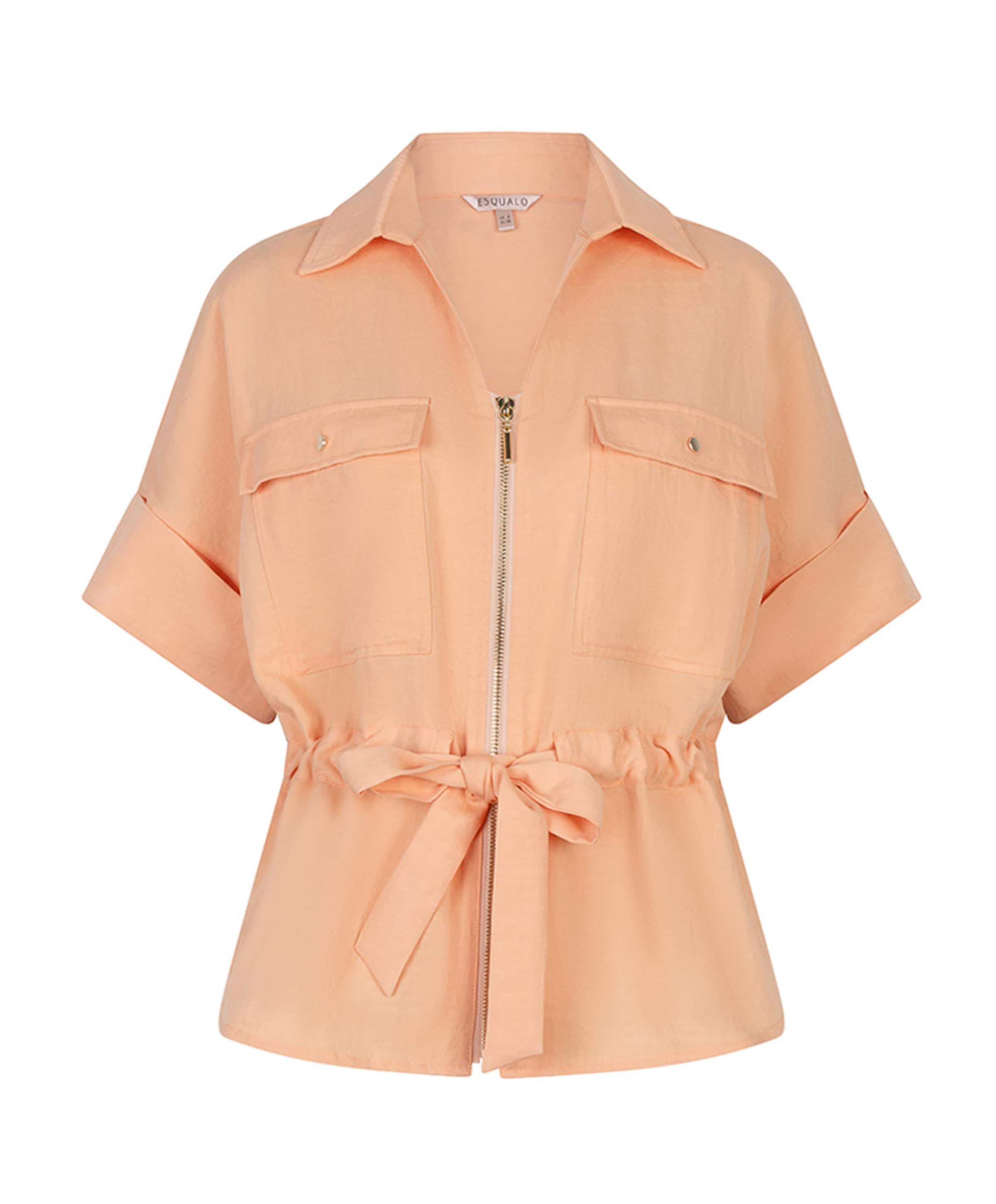 Dames blouse oranje