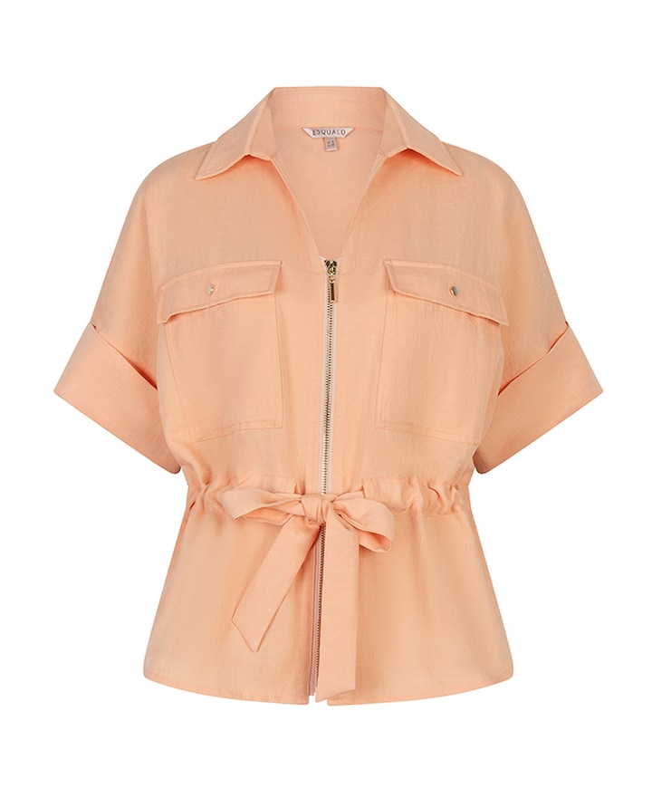 Dames blouse oranje