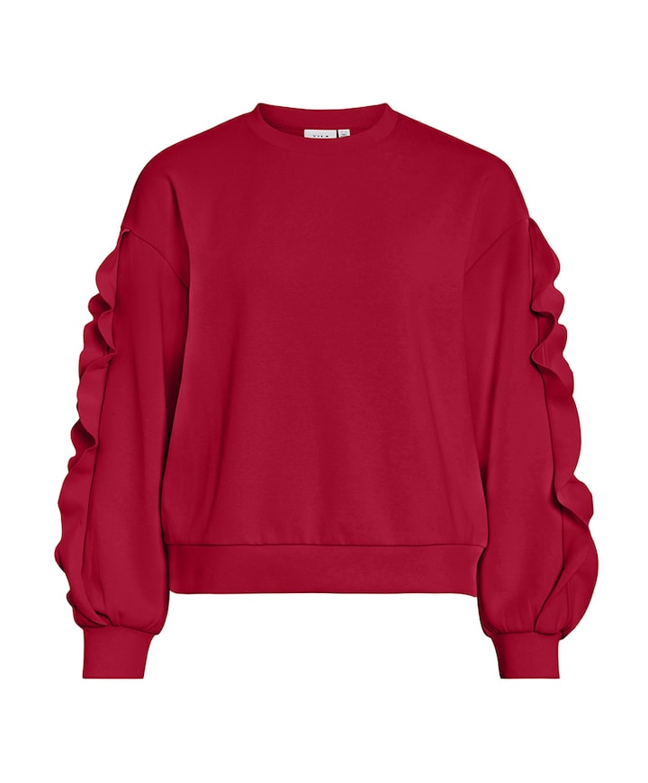 Dames sweater rood