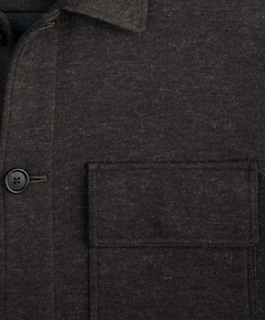 Heren overshirt bruin