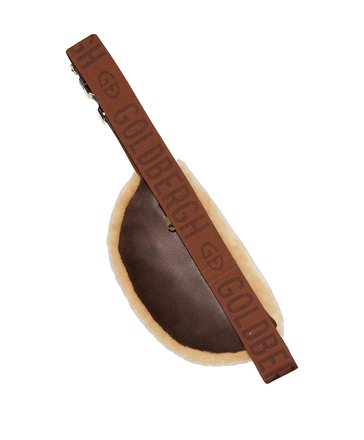 Wintersport accesoire bruin