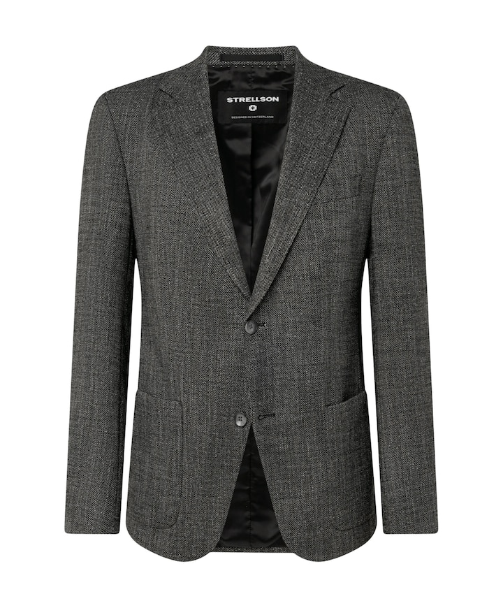 Heren colbert zwart
