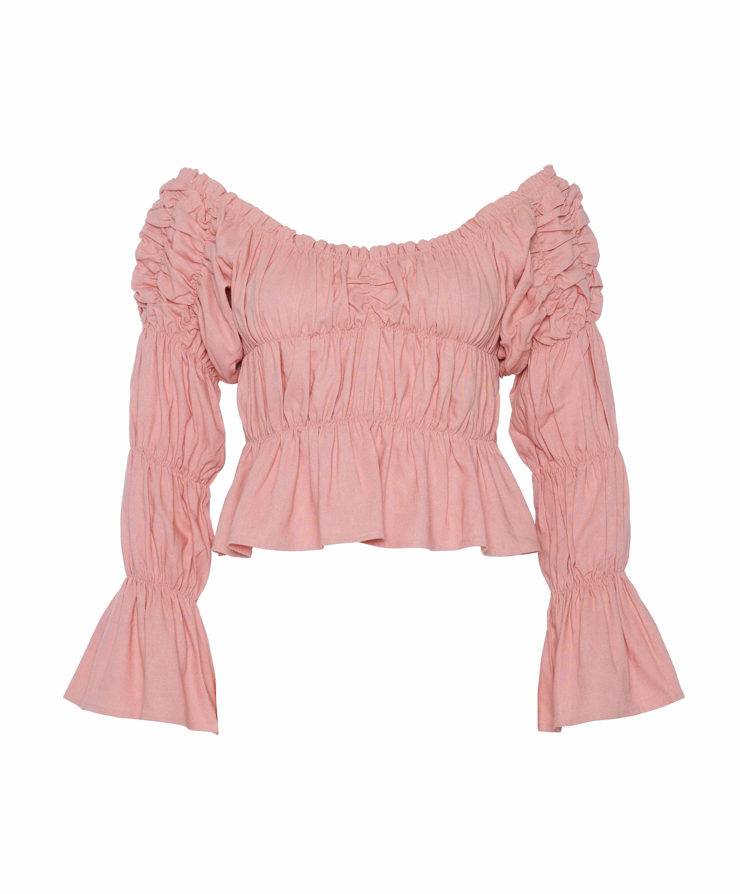 Dames blouse roze