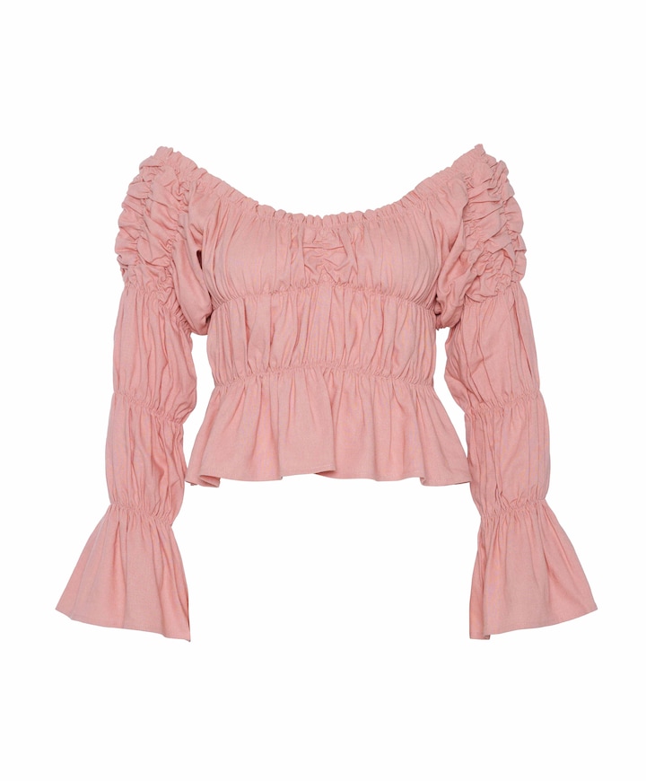 Dames blouse roze