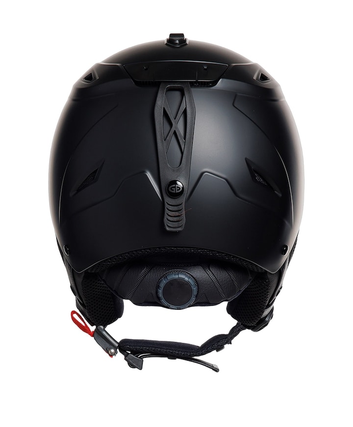 Skihelm zwart