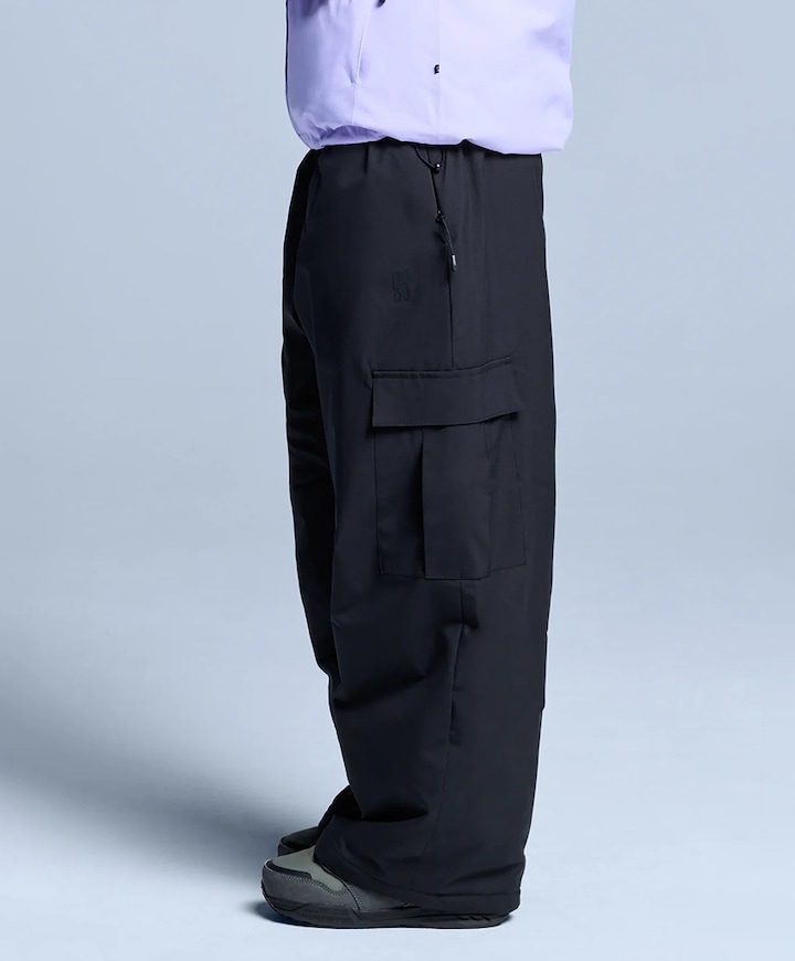 Park Pant uniseks skibroek zwart