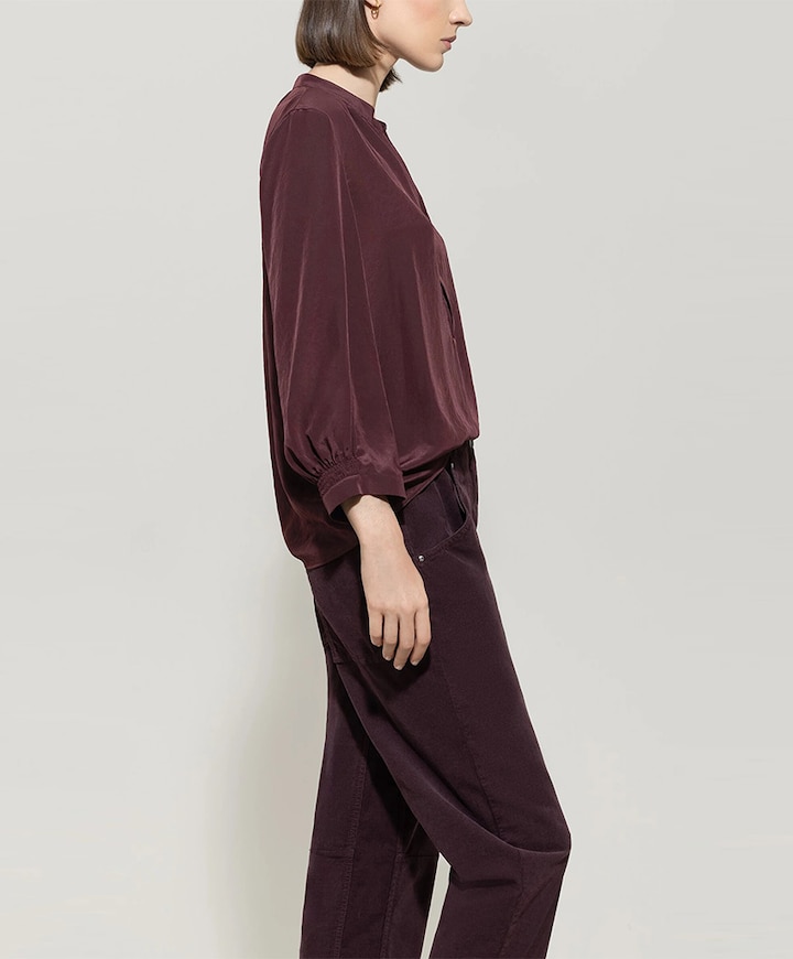 Blouse bordeaux