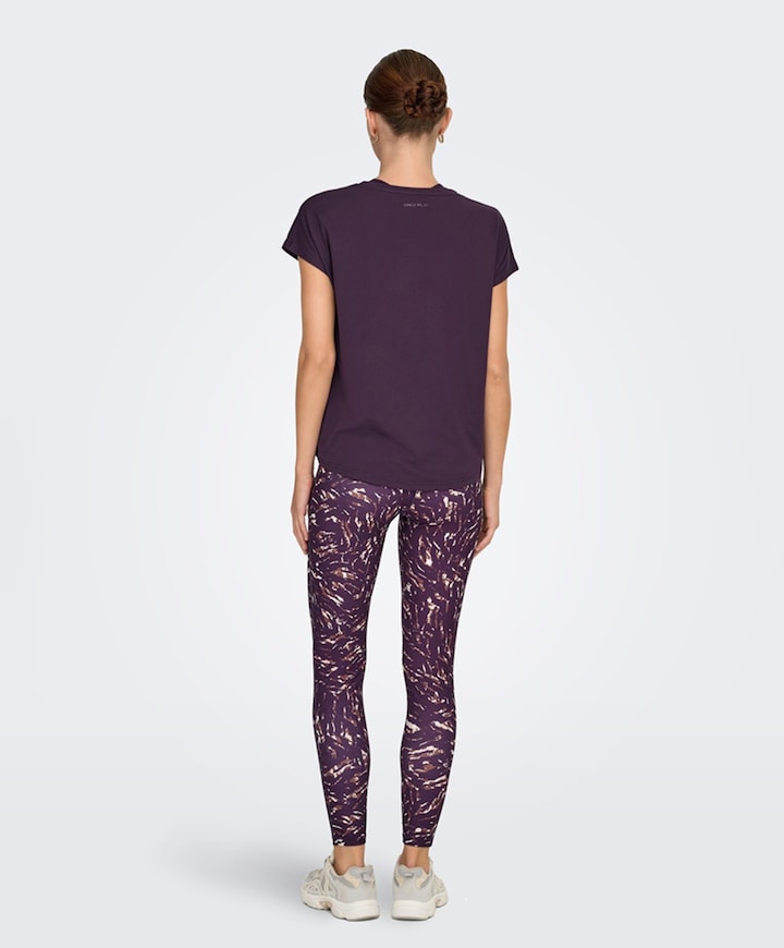 Dames t-shirt paars