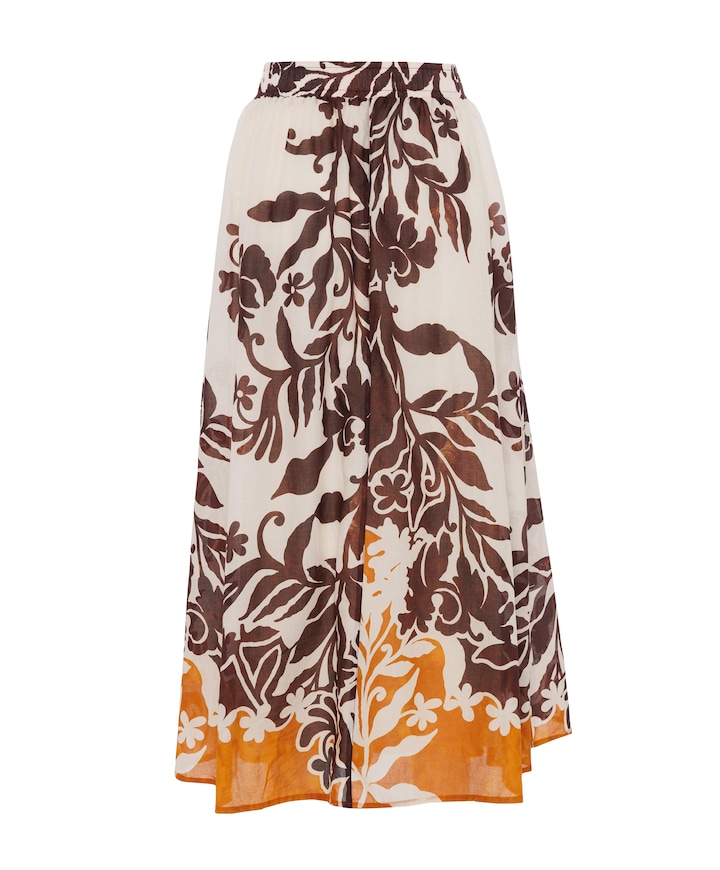 Dames rok multicolor