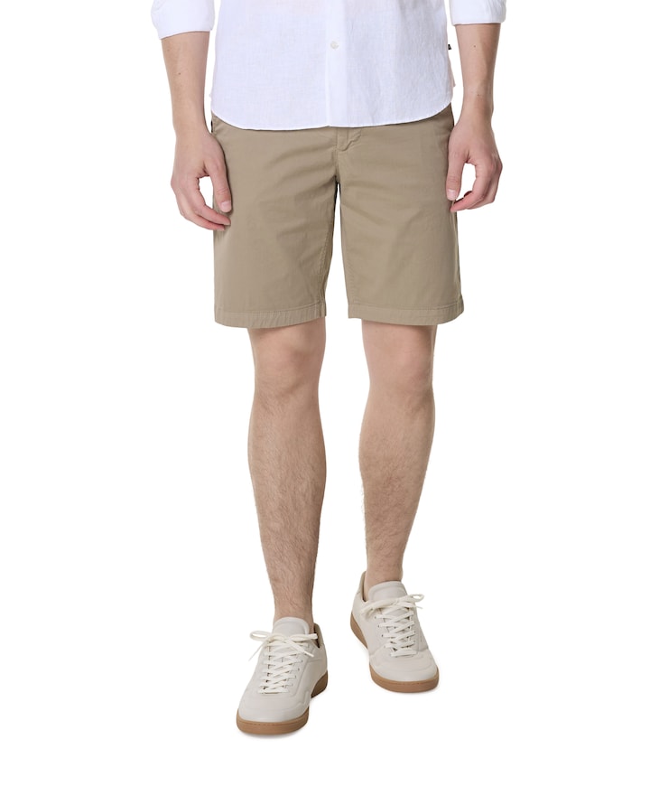 Chino-slim-Shorts 10270650 01 heren korte broek bruin