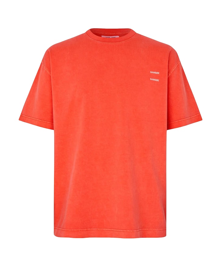 Heren t-shirt oranje