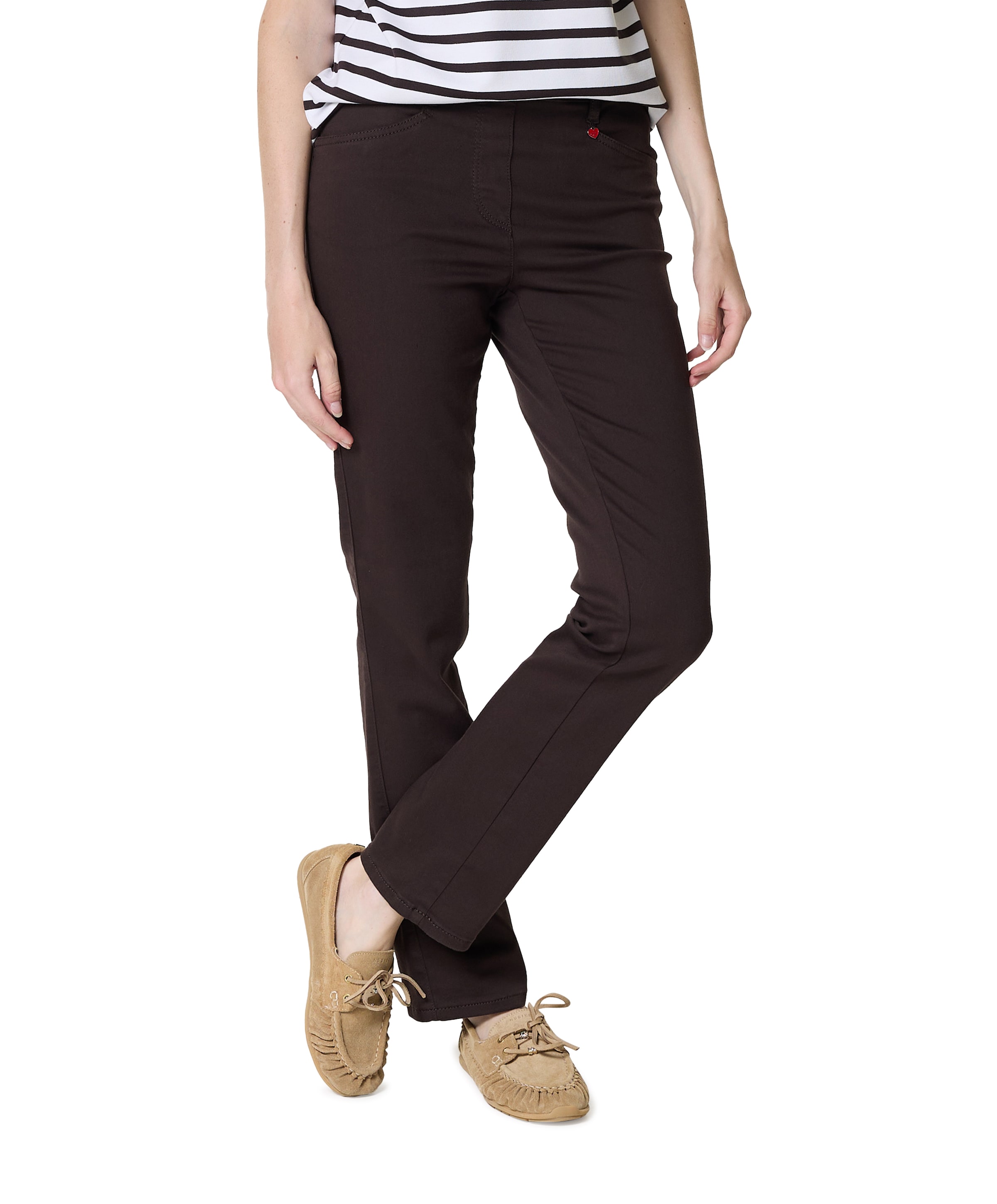 Alice dames broek bruin