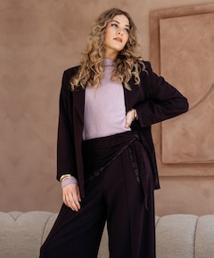 Dames blazer paars