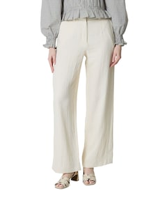 VIFLEA HW TAILORED dames pantalon beige