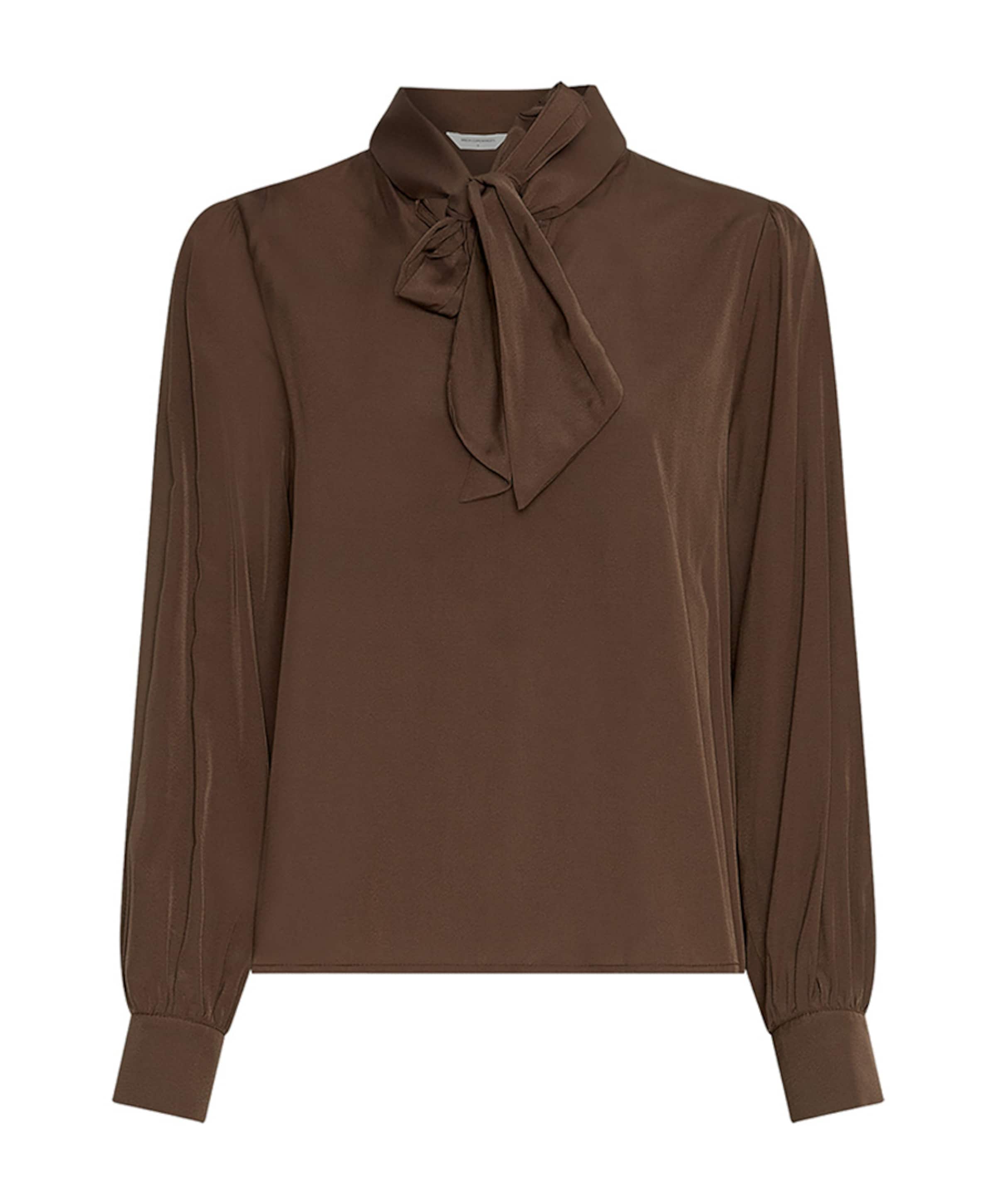 Dames blouse bruin