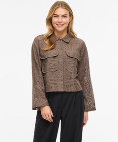 Dames blouse bruin