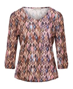 Dames longsleeve bruin