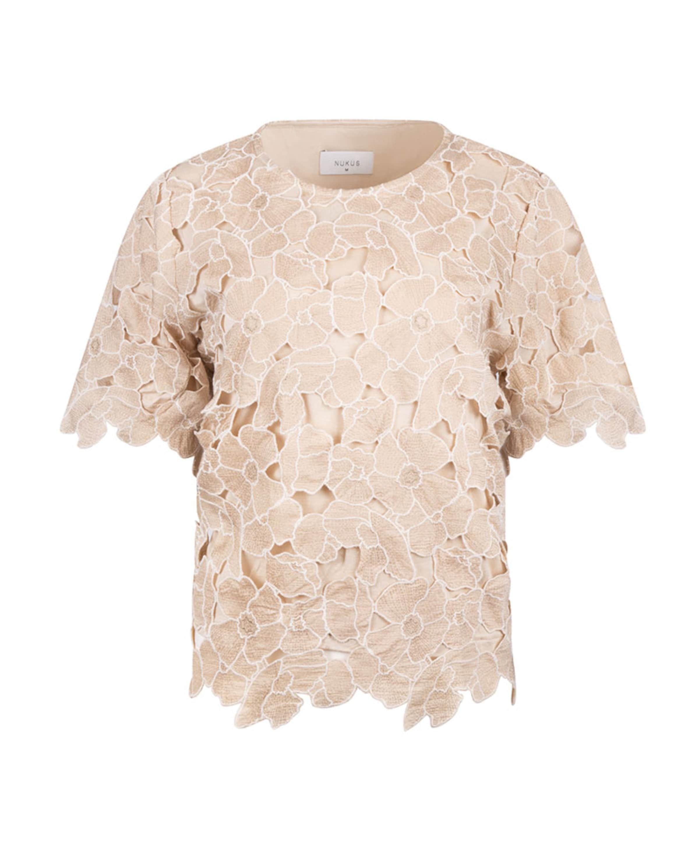 Dames top beige