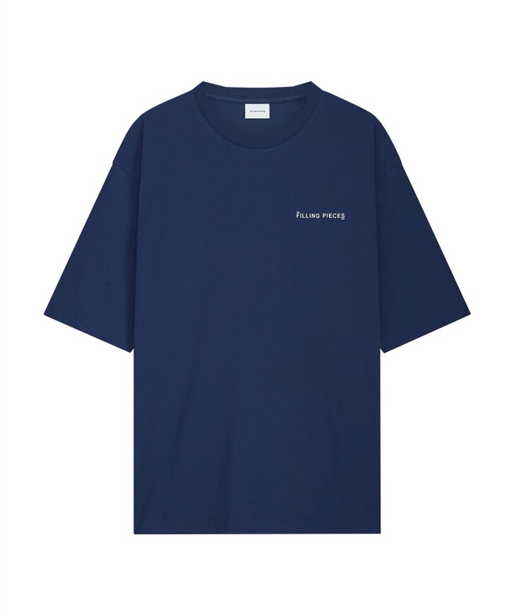 Heren t-shirt blauw