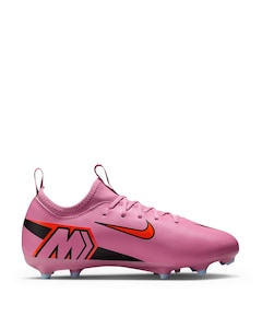 Jr Zoom Vapor 16 Academy Fg/mg jongens voetbalschoenen roze