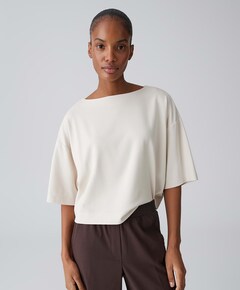 Dames T-shirt beige