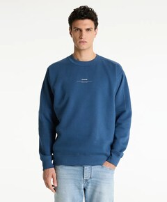 Heren sweater blauw