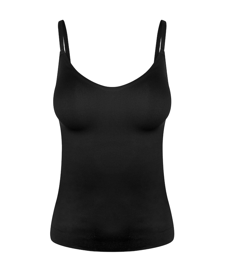 Dames shapewear top zwart