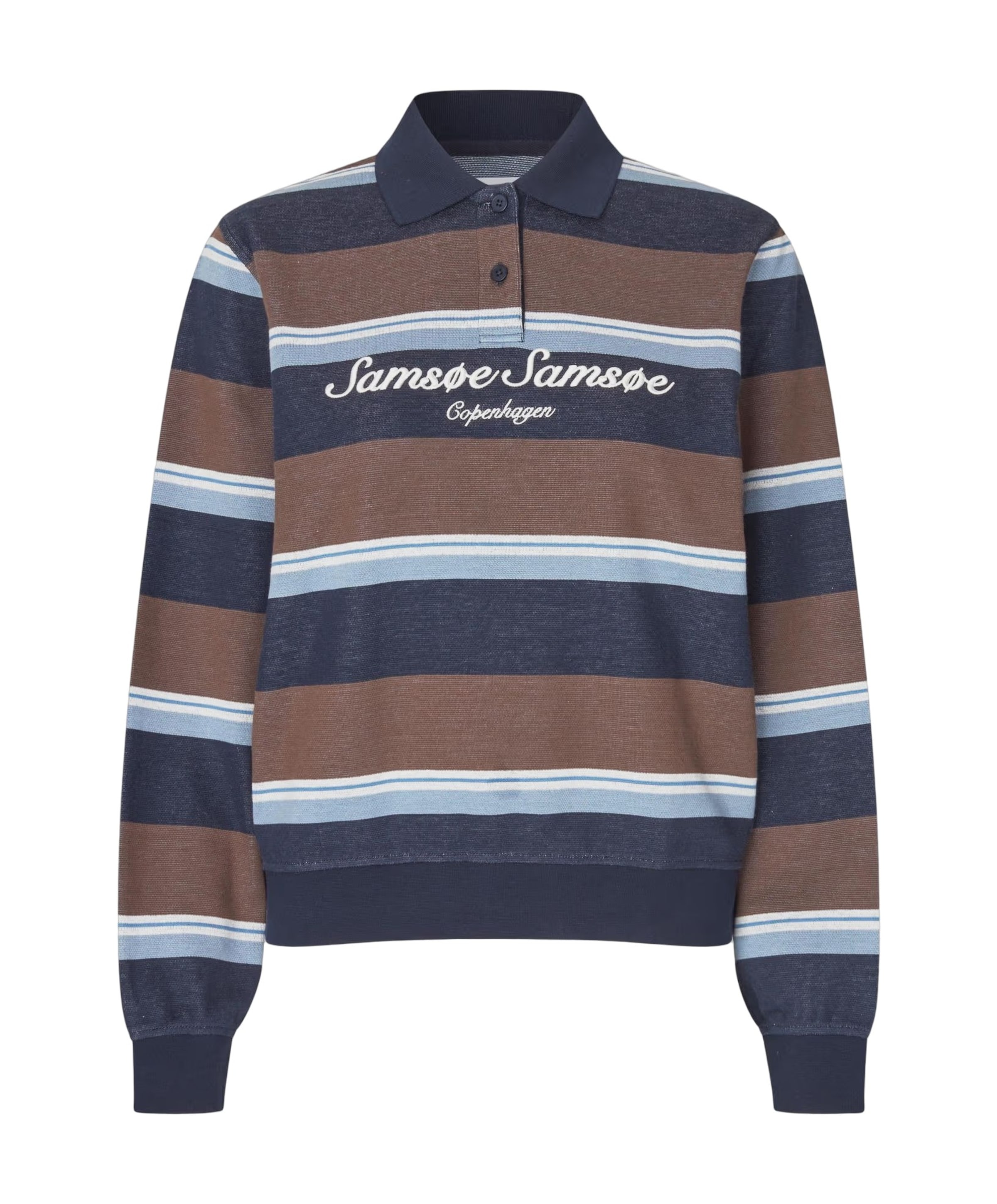 Dames polo bruin