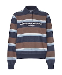 Dames polo bruin