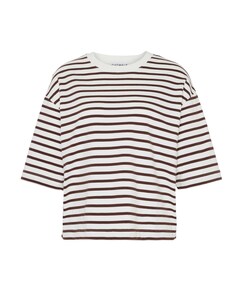 Dames T-shirt bruin