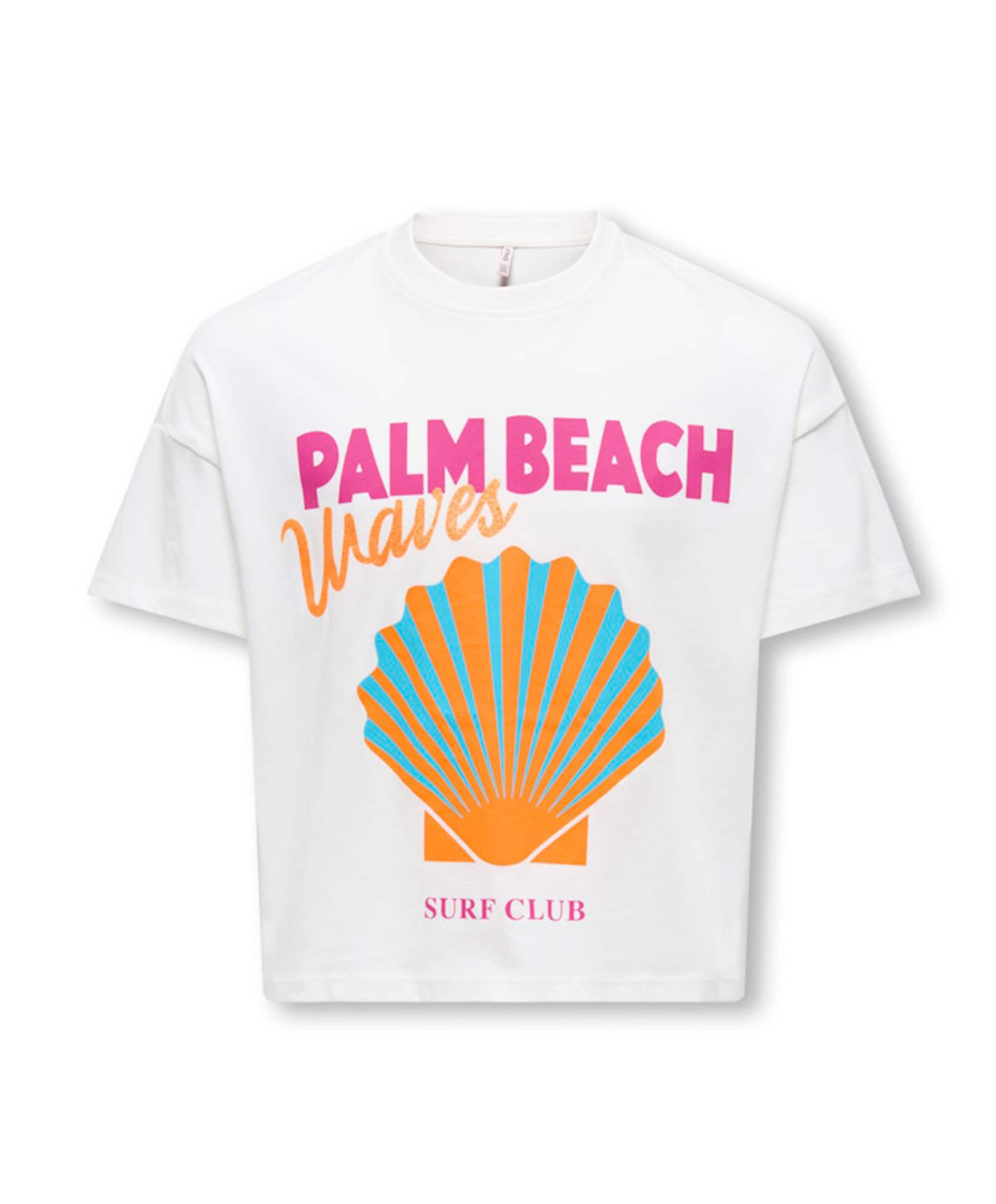 Meisjes T-shirt ecru