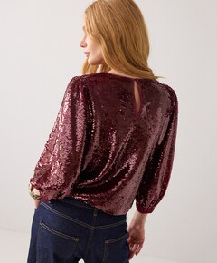 Blouse bordeaux