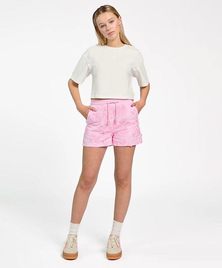 MERLINE FLOWER CO 511 G meisjes korte broek roze